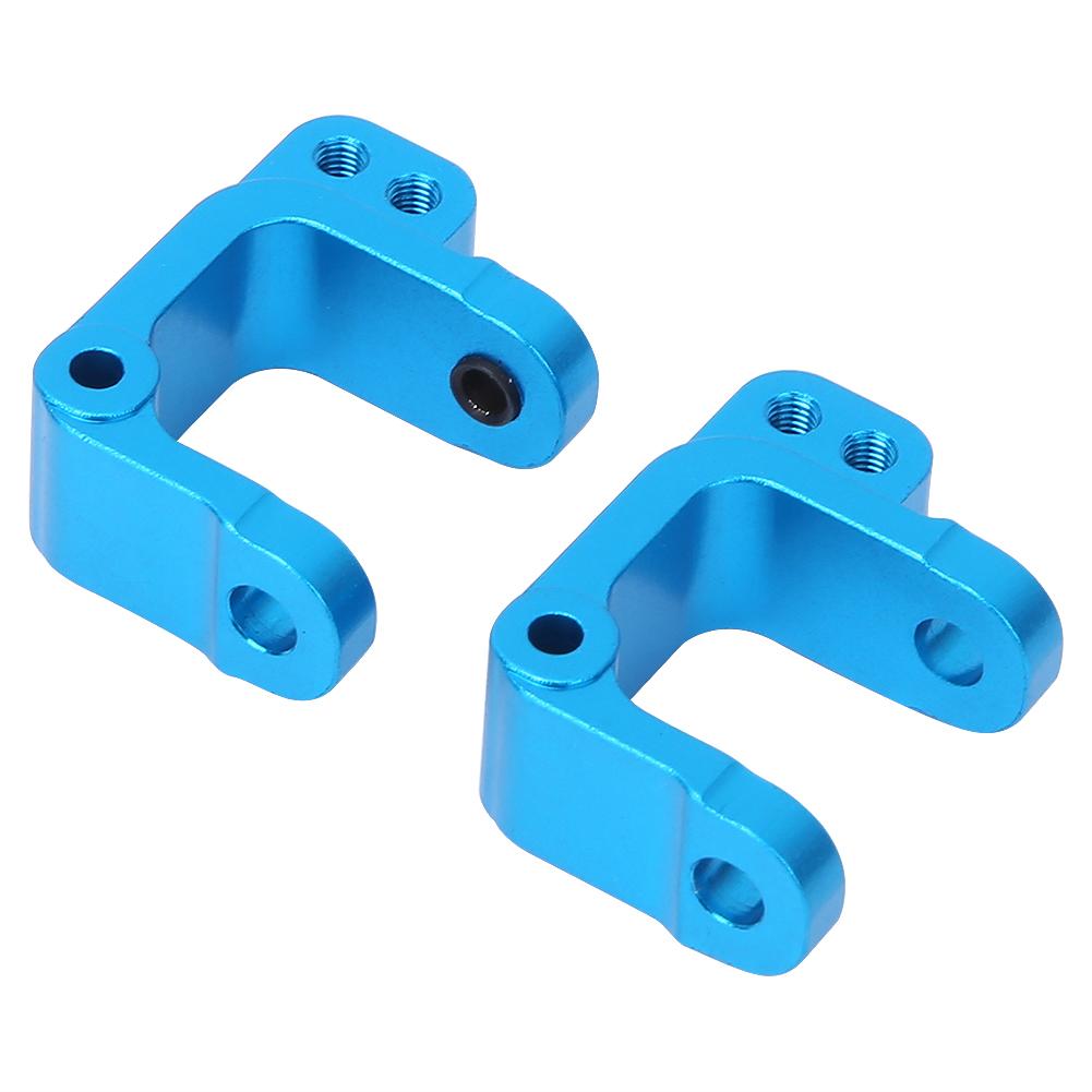 Aluminum Alloy Hub Knuckle Arm RC Accessory Fit for 1 10 ECX 2 Wheel Drive RC CarBlue