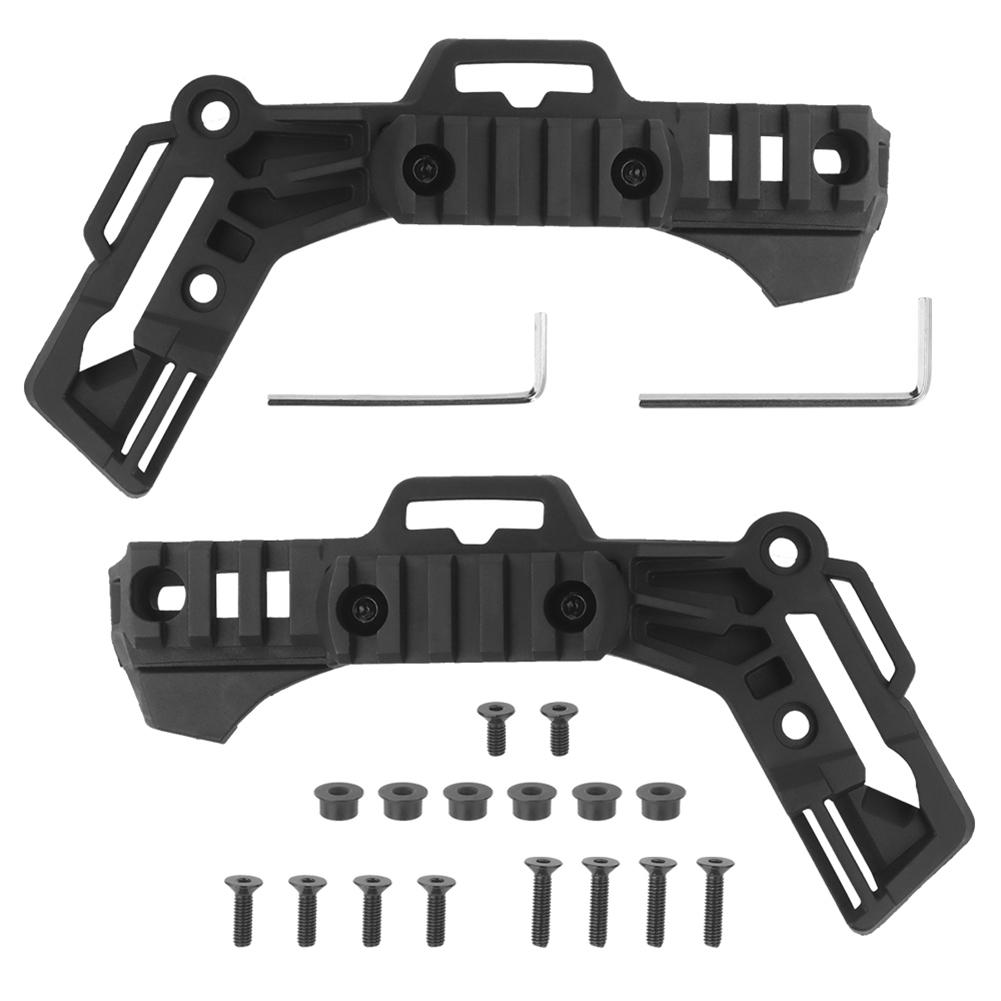 ARC Helmhalterungsschiene Professionelle Kampfhelm-Seitenmontageschiene Helmführungsschienenadapter für Wendy-Helmzubehör