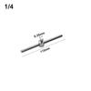 1Pcs 1/4" 3/8" 1/2" Drive Socket Wrench Extension Sliding Rod New T Bar Socket Adapter