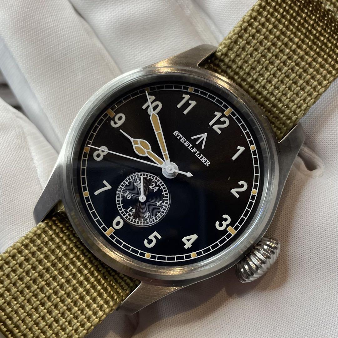 

[USED] British military style watch with Seiko movement