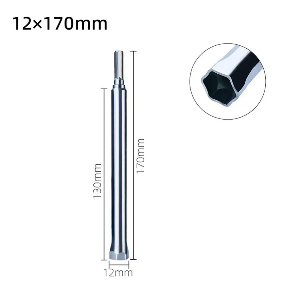 10/12/13/14/17mm Nástrčný klíč na matice Šestihranná nástrčná hlavice Dřevoobráběcí nástrčné hlavice Pro elektrické nářadí