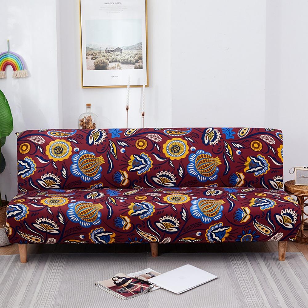 Folding Sofa Bed Cover Elastic All-inclusive Sofa Cover Special Elastic Protective Cover for Sofa Bed Dust-proof