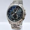 Used CITIZEN Citizen Atessa Radio Solar Men's Watch Chronograph Date Titanium H804-T018696 Operation Confirmed