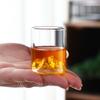 Pahar Retro Stil Chinezesc pentru Ceai și Whiskey Muntele Fuji – Rezistent la Căldură, Design Artistic cu Peisaj