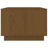 Coffee Table Honey Brown 80 X 50 X 35 Cm Solid Pine Wood