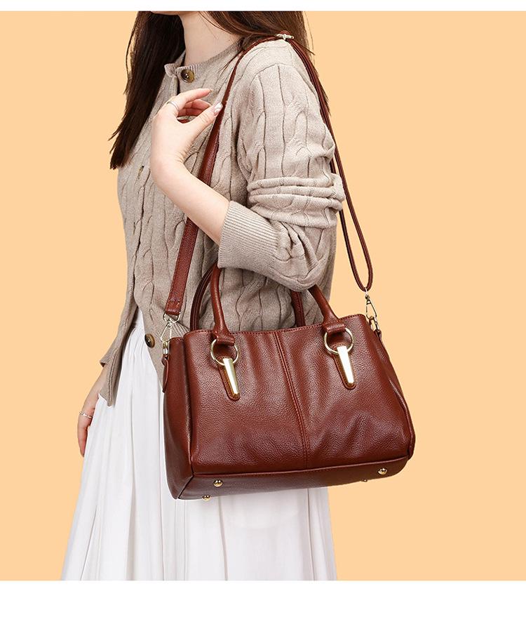 2025 Stylish Handbag for Women: Versatile Single Shoulder Bag for Moms