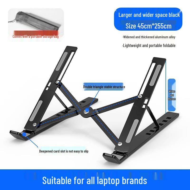 Adjustable Folding Aluminum Laptop Stand