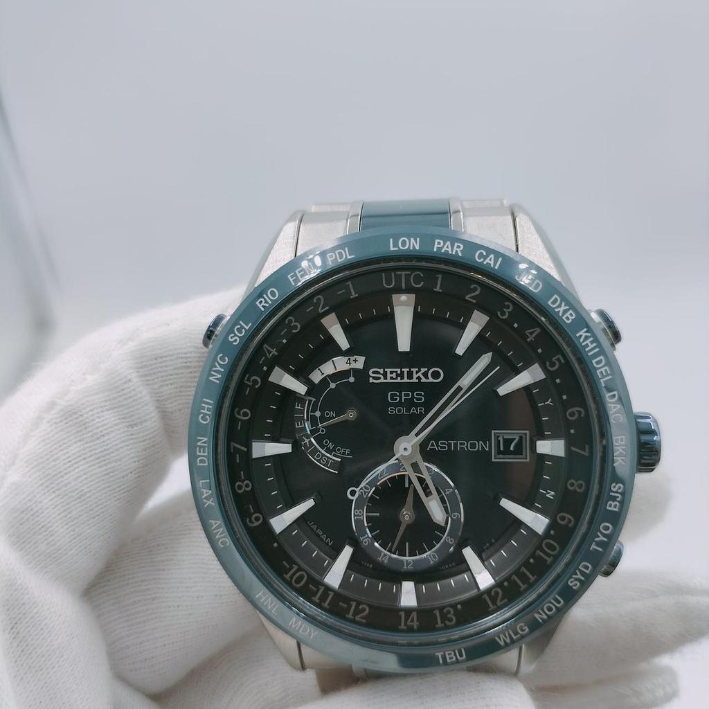 Used SEIKO ASTRON 7X52-0AF0 Quartz Analog Watch