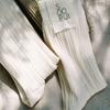 SOOPUI Organic Cotton Socks In ivory_Organic Socks Ivory