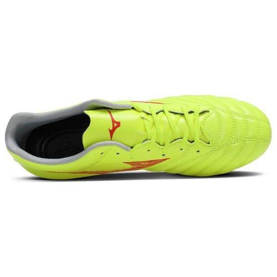 Mizuno Monarcida Neo III Select Runde Zehenpartie AG (Gummistollen) Rutschfest Langlebig Fußballschuhe Unisex Fußballschuhe Gelb P1GA242645