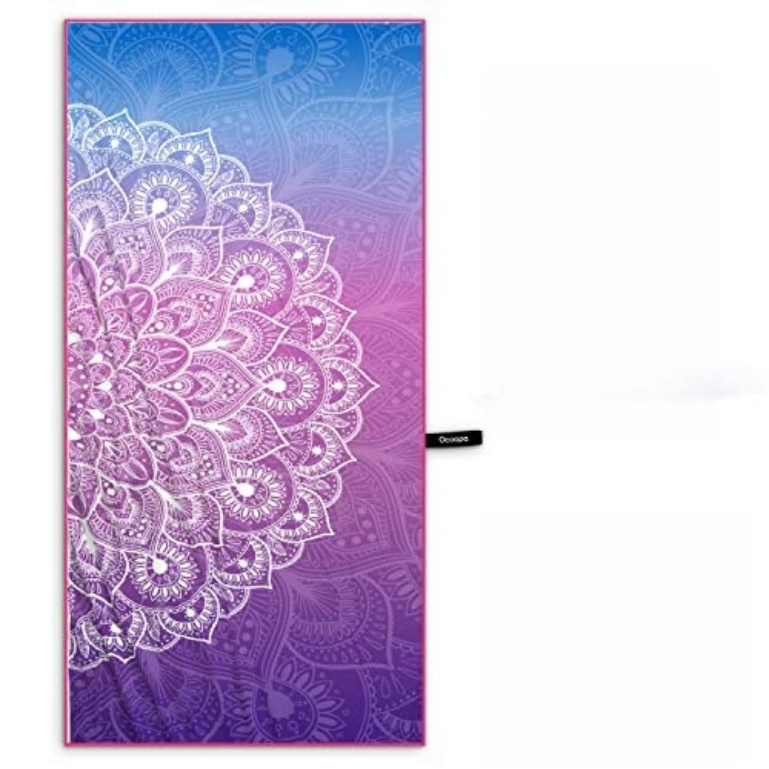 

OCOOPA Beach Towel Microfiber, Extra Large 140x180cm Oversized Travel Towel- Quick Dry, Sand Free, Compact, Lightweight-Beach W30*H60(CM)