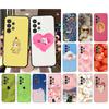 Phone Case For Samsung A17 A55 A16 A56 A35 A15 A53 A54 A33 A34 A25 A05S A52 A52S A07 A26 A06 Cute Cat