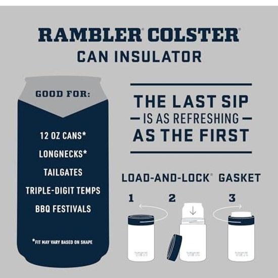 YETI Rambler 12 Ounce Colster Insulated Can Holder Standard Size (1)