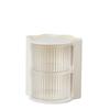 Multilayer Rotating Pen Organizer Clear Compartments Large Desk Cosmetic Storage For Home Office Student Use