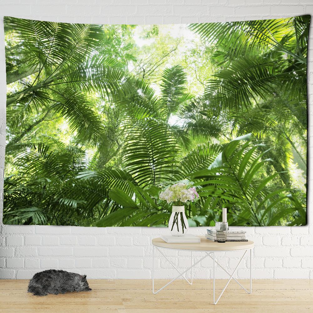Forest Looking Up Tapestry Natural Landscape Background Tapestry Wall Hanging Bohemian Style Home Decor Tapestry