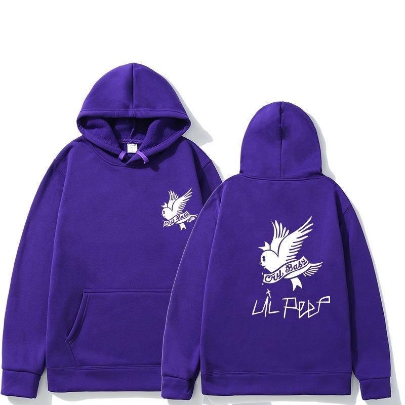 New singer Lil Peep street trend hooded men's and women's pullovers