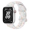 Cinturino per Apple Watch per iWatch 9/S11/Ultra - Silicone con Coriandoli e Fibbia a Farfalla