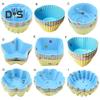 5Pcs 9 Styles Cake Mold Heat Resistant Utility Cake Decorating Muffin Cup