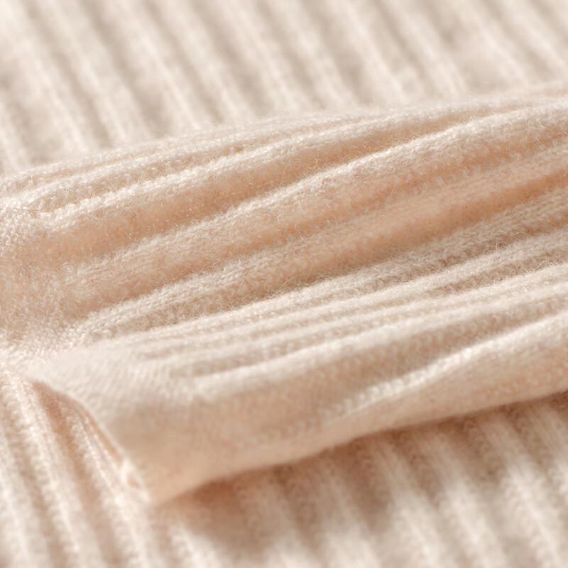 Women's 100% Wool Slim-Fit Knitted Long Dress