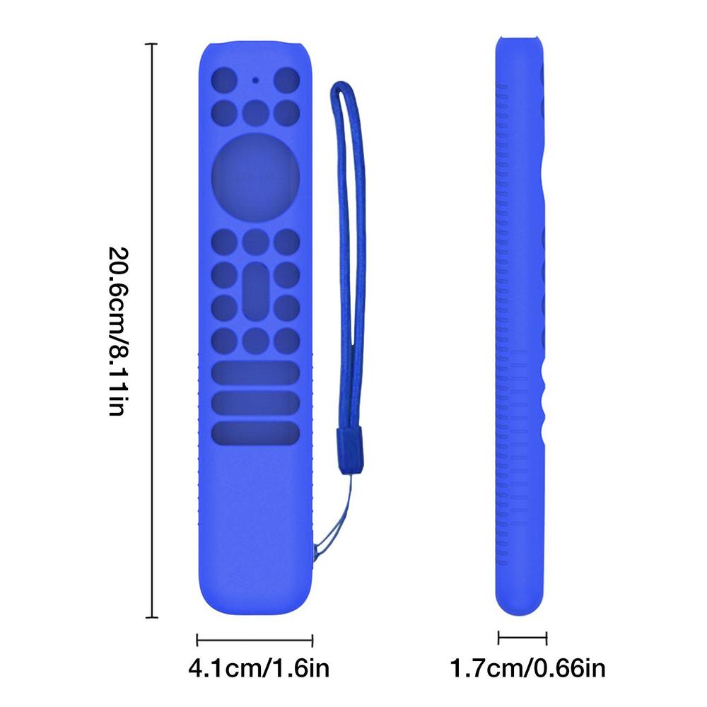 Silicon Remote Case For TCL RC902V TV Remote Control Cover With Lanyard Shockproof Protective Shell For TCL RC902V Accessories