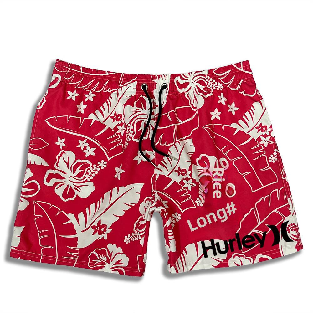 Schnelltrocknende Strandhose für Herren mit Kokosnussbaum-Print – Lockere Passform, große Größe, Stil 2023