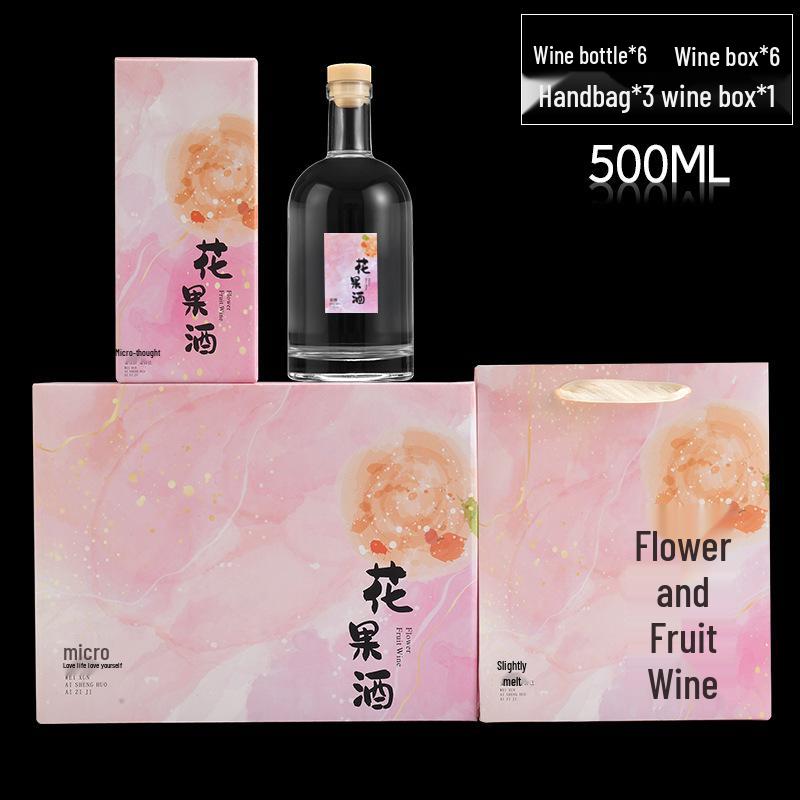 Transparent Frosted Empty Bottles for Vodka, Wine, Baijiu, and Homemade Fruit Liquor