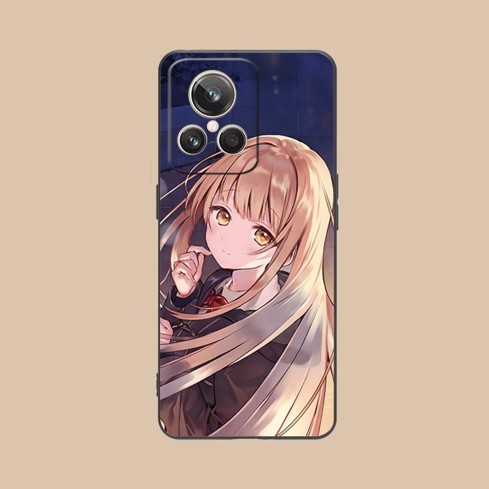 Angel Mahiru Shina Phone Case for Realme GT 8 Neo Pro C75 73 71 C67 65 C55 53 C35 31 C20 15 Soft TPU Shockproof Cover