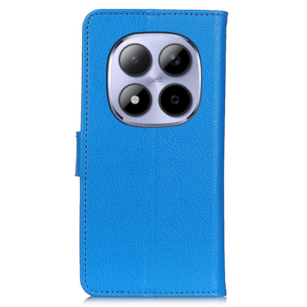 For Xiaomi Poco M8 Pro 5G/Redmi Note 15 Pro+ 5G (Global) Wallet Case PU Leather Phone Cover Litchi Texture