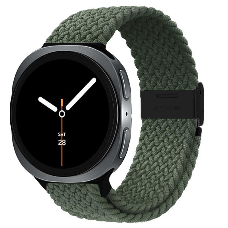 Braided Solo Loop for Samsung Galaxy Watch 8 strap 40mm 44mm sport pulseira Bracelet correa Galaxy watch8 8 classic 46mm band
