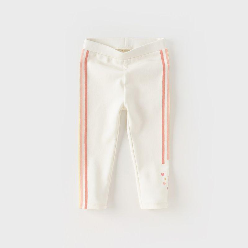Dave & Bella Western Style Knitted Baby Kids Pants Off-White [Ready Stock] 80
