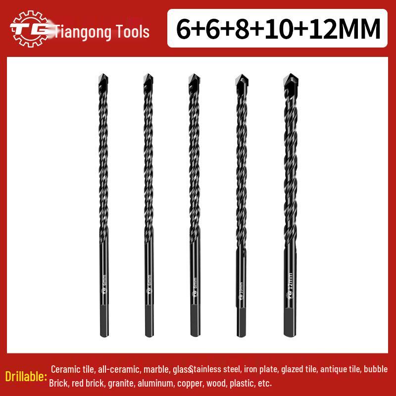 Tiangong Triangular Alloy Tile & Concrete Drill Bit