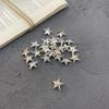 Mini 2cm Five-Pointed Star Christmas Tree Topper & Cake Insert with Ornaments