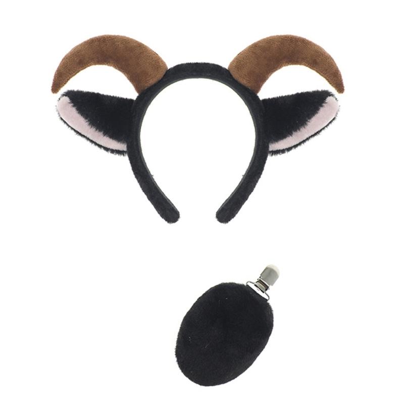 Soft Plush Sheep Ears  With  For Anime Conventions Costume Role Play Parties