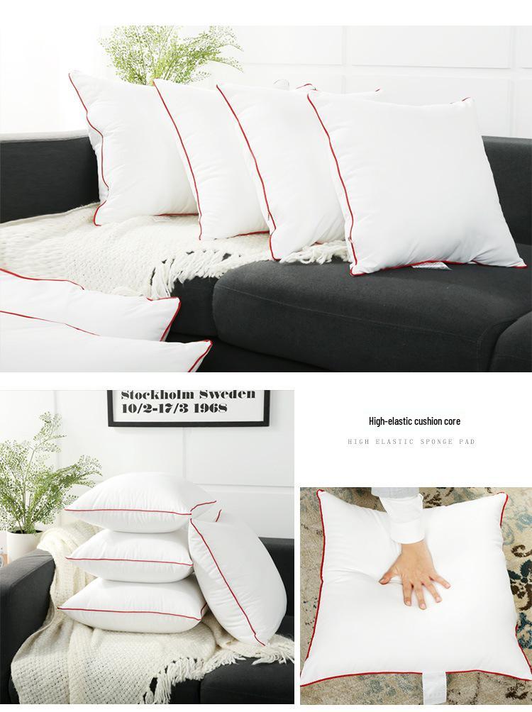 Cushion Inserts for Sofa and Lumbar Support - 45.50 Square Double Comfort Pillow Liners