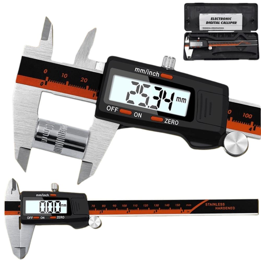 6 Inch Vernier Caliper Auto-Off Feature Measuring Tool Accurate Digital Caliper  Engineering