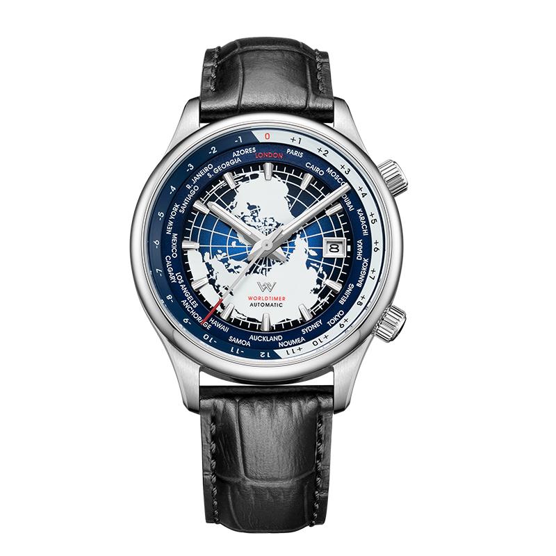 WM Watch Japanese Mechanical Men’s Watch with High-Quality Sapphire Crystal World Time Authentic Brand Welly men Watch-WM057