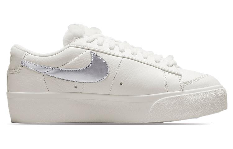 Nike Blazer Low Platform Faux Sherpa Fur Women's DO8993-100