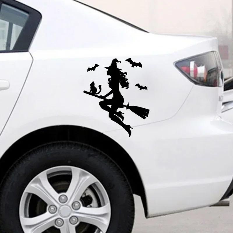 LYKX Customized Creative Stickers for Cars Witch Decorations Raincoats and Sunscreen Vinyl Decal