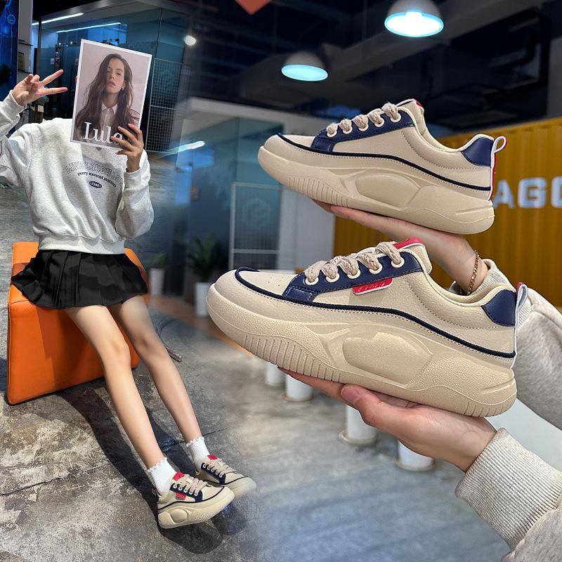 Little white shoes women's autumn 2025 new women's shoes versatile casual shoes children's popular board shoes women's sports shoes trend