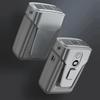 USB Hanging Neck Fan Clip-on 3.7V/1.2A Small  Bladeless 12000mAh Power Bank 3-gear Wind Mute for Office