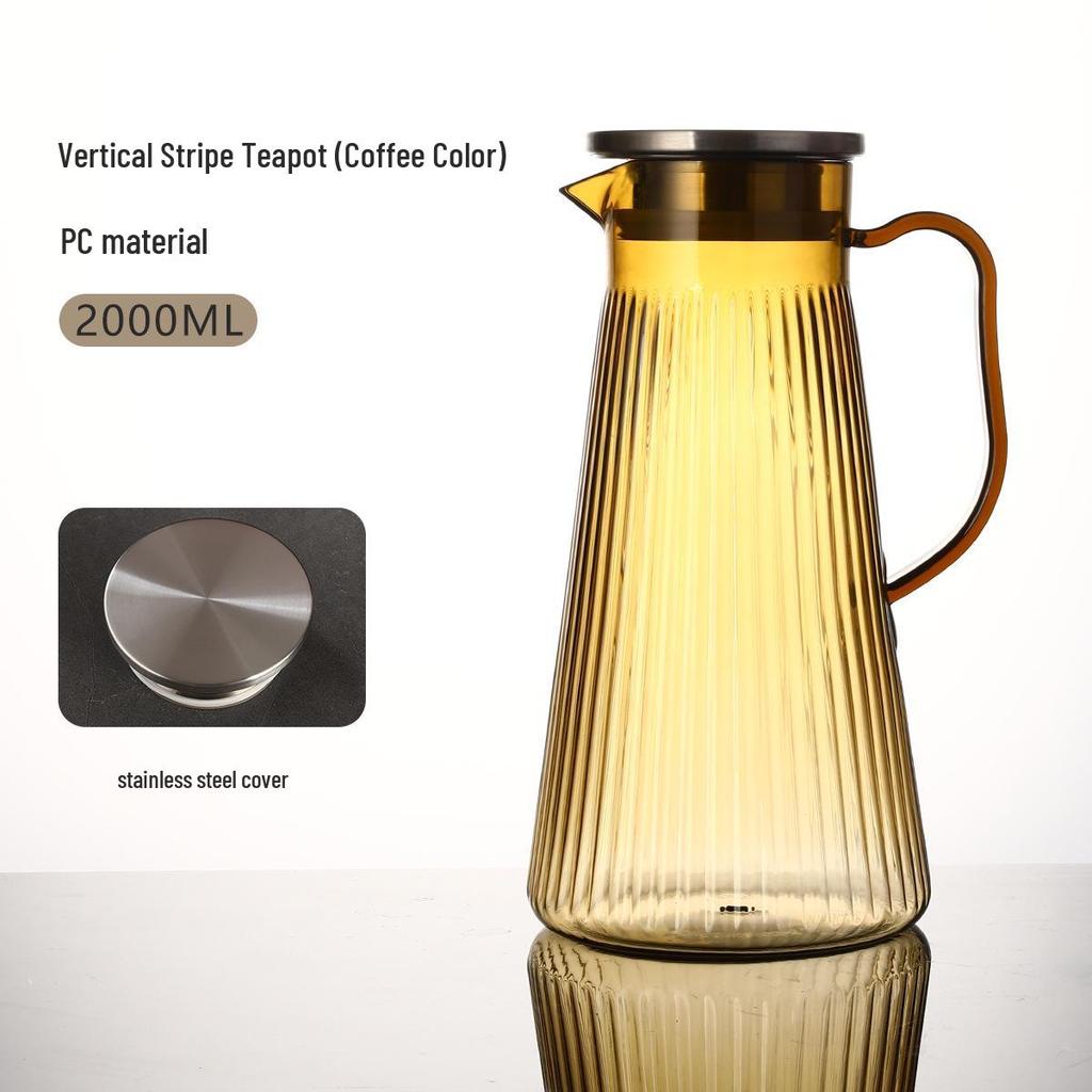 Acrylic High-Temperature Resistant Large Capacity Beverage Jug for Home and Commercial Use