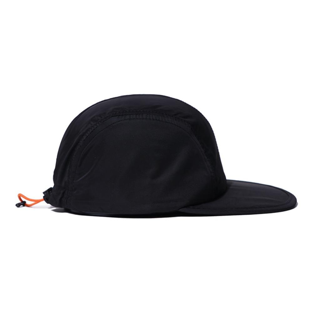 

Drawstring Design Baseball Cap Adjustable Snapback Hats Fashion Sunshade Cap Summer Outdoor чёрный
