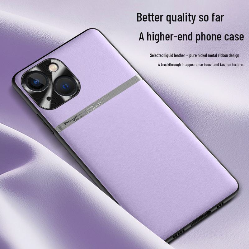 Apple 13 Flüssigleder Handyhülle: Fallschutz & Schmutzabweisende Schutzhülle - Einzelstück versandbereit