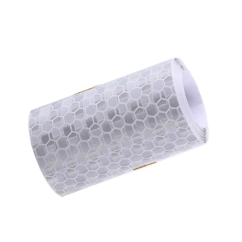 5*100cm Car Decal Safety Warning Tape Self Adhesive Reflective Strip Sticker Motorcycle Film
