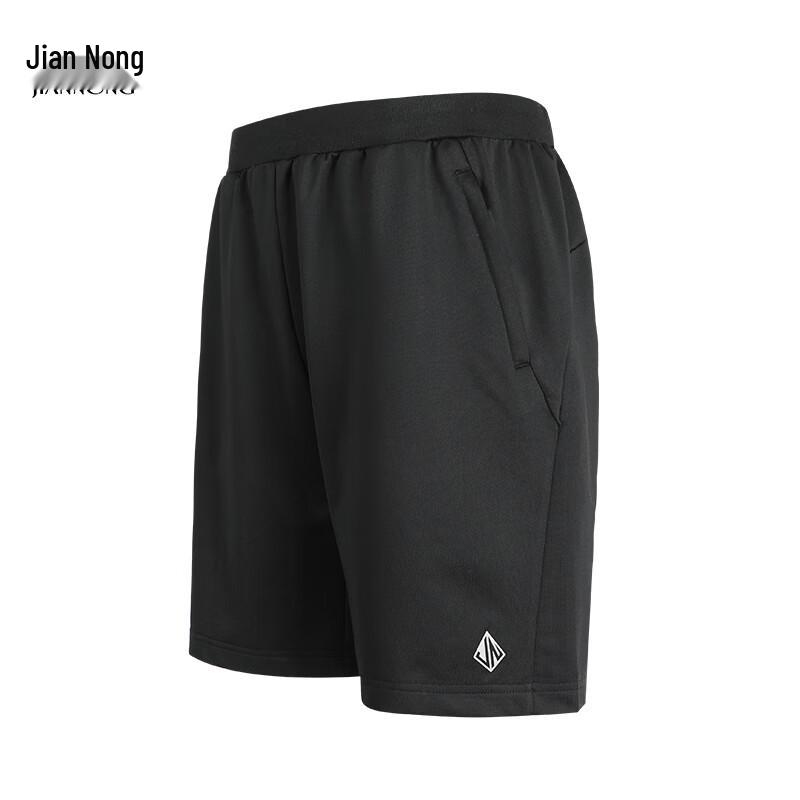 Jiannong Unisex Elastic Woven Quick-Dry Sports Shorts F0076