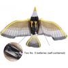 Luminous Bird Repellent Hanging Eagle With Music Flying Bird Scarer Garden Decoration Portable Flying Bird Garden Decor