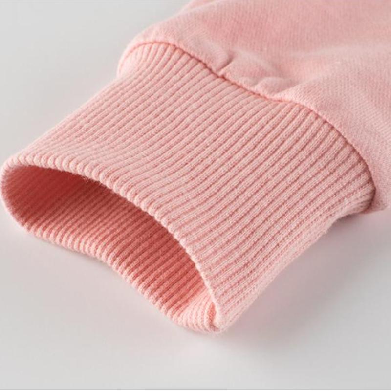 Brand Girls' Sweater New Children's Cartoon 100% Cotton Top