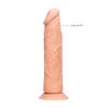 RealRock - Very realistic dildo with bulging veins 23 cm
