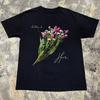 NEW Her's Band She Needs Him Black All Size T-Shirt Tops Tees Men's Women's