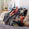 Cartoon Slam Dunk Basketball Anime Soft Blankets,Keep Warm Throw Blanket Comfortable Blanket for Picnic Beds Sofa Home Bedroom